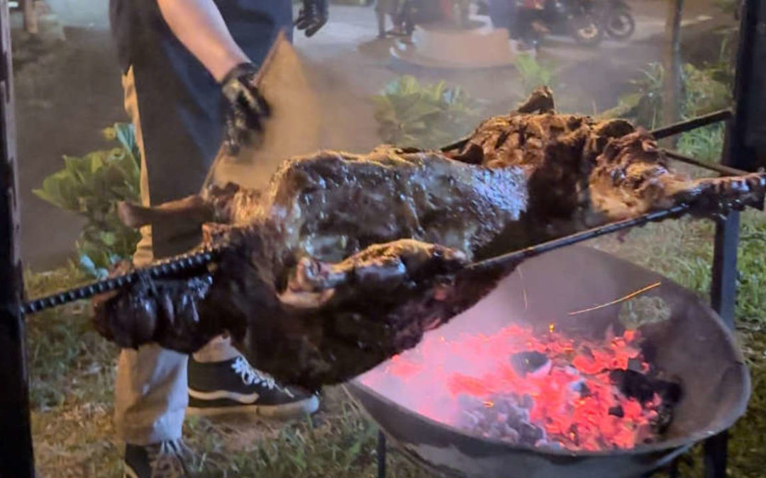 Roasted Goat